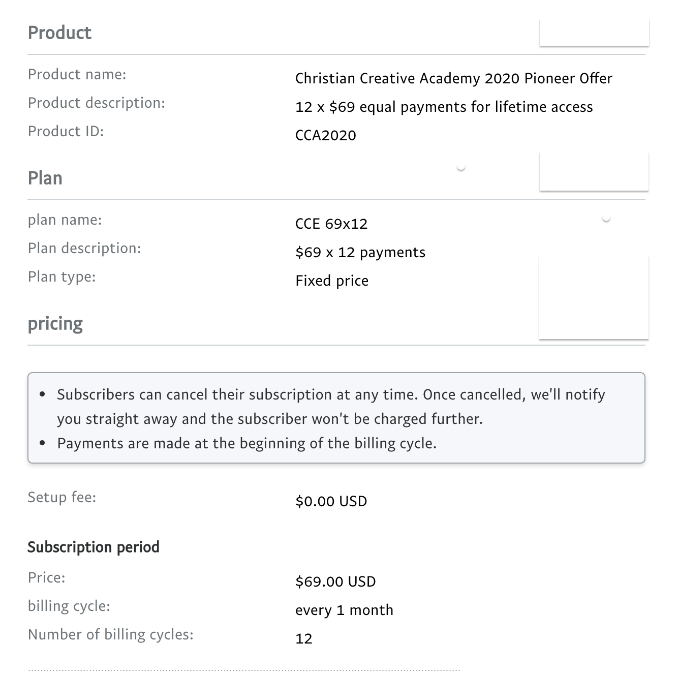paypal payment plan